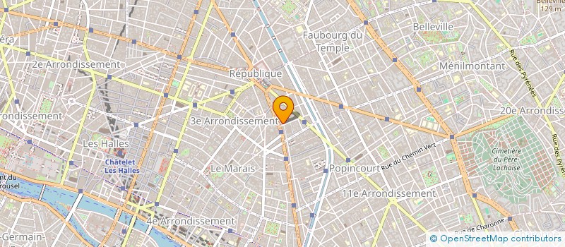 localisation de l'entreprise EURL TEB  PARIS