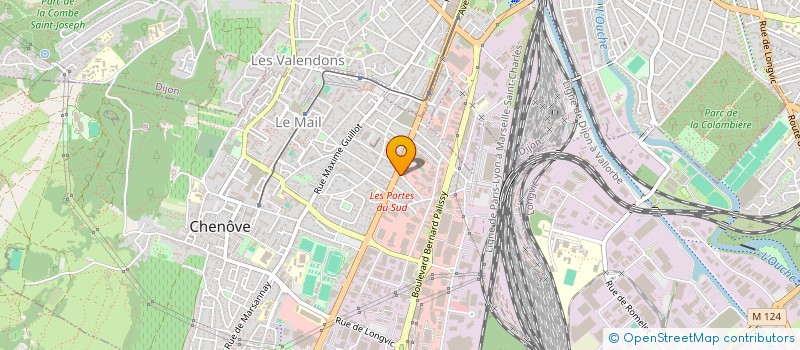 localisation de l'entreprise EURL TECHNIFLUID à CHENOVE