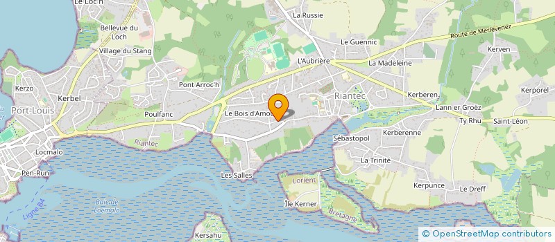 localisation de l'entreprise EURL TECHNIQU'ELEC  RIANTEC