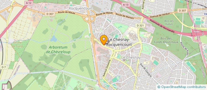 localisation de l'entreprise EURL TECHNIRENOV à LE CHESNAY-ROCQUENCOURT