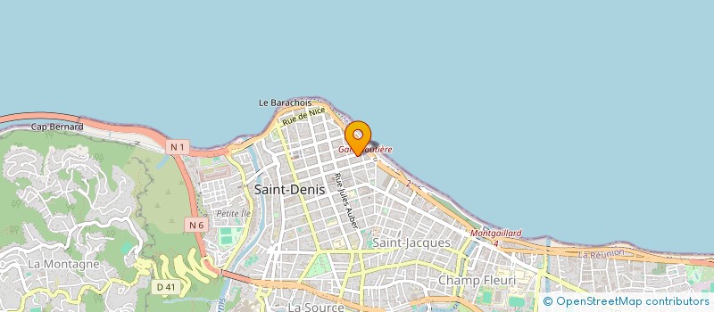 localisation de l'entreprise EURL TECHNO-CONSEIL à SAINT-DENIS