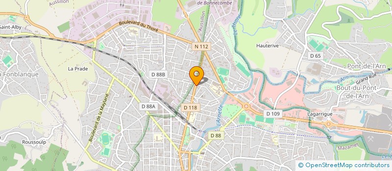 localisation de l'entreprise EURL TED à MAZAMET