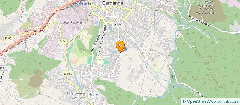 localisation de l'entreprise EURL TEDDE à GARDANNE