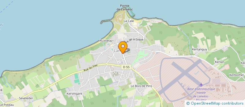 localisation de l'entreprise EURL TEIXEIRA DE CASTRO  LANVEOC