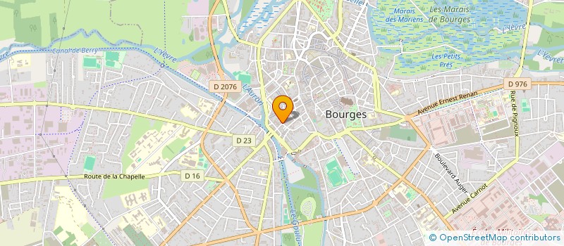 localisation de l'entreprise EURL TELEPHONIE TRADING  BOURGES