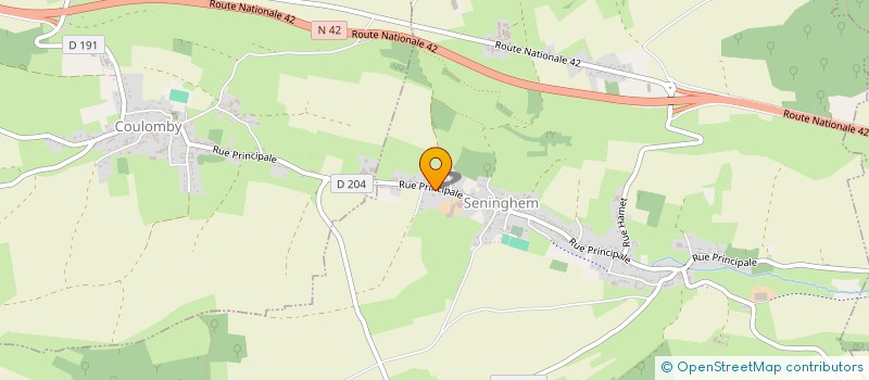 localisation de l'entreprise EURL TELLIER  BAYENGHEM-LES-SENINGHEM