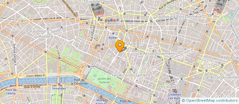 localisation de l'entreprise EURL TEMPO MAT à PARIS