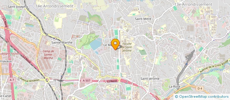 localisation de l'entreprise EURL TERMAISSE à MARSEILLE