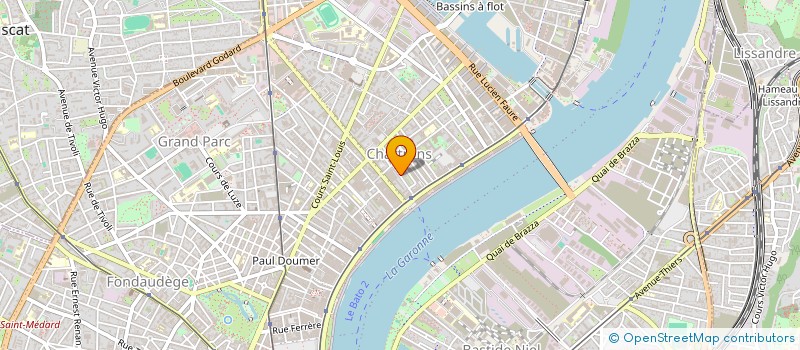 localisation de l'entreprise EURL TERRES D AILLEURS  BORDEAUX