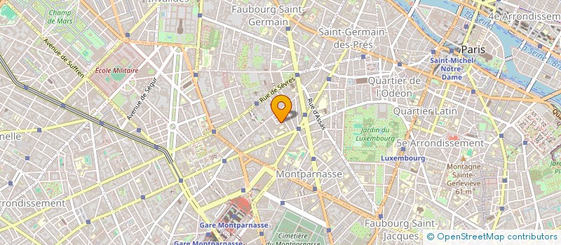 localisation de l'entreprise EURL TETRIS  PARIS