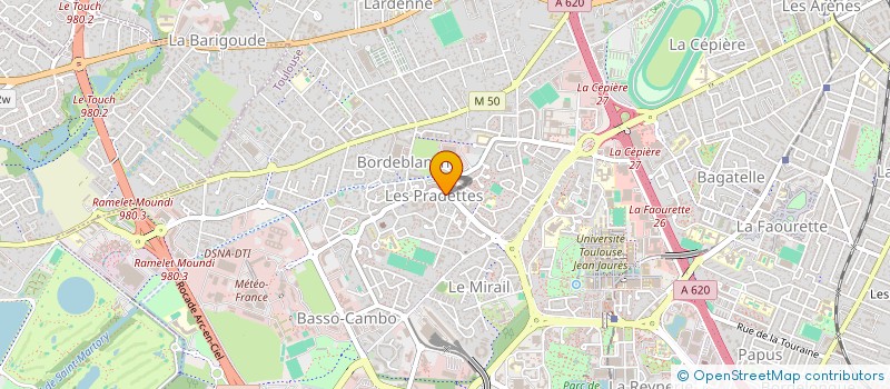 localisation de l'entreprise EURL TFL  TOULOUSE