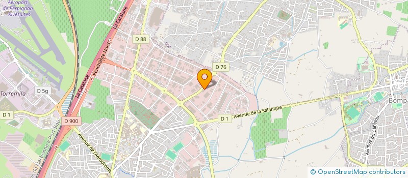 localisation de l'entreprise EURL THEGAUX MENUISERIE à PERPIGNAN