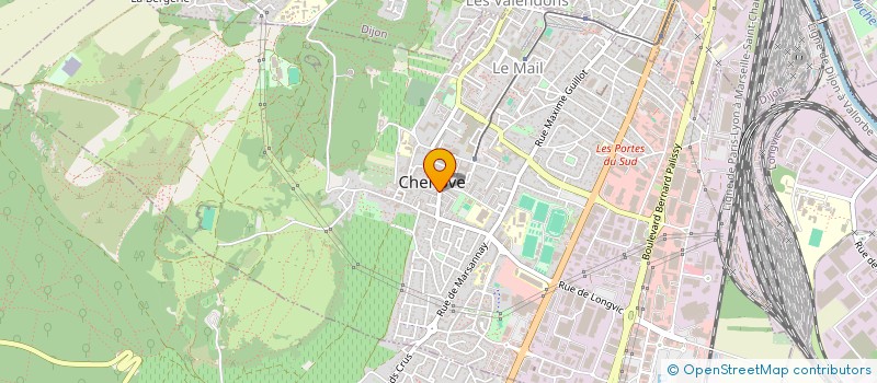 localisation de l'entreprise EURL THEURET à CHENOVE