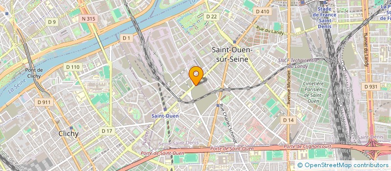 localisation de l'entreprise EURL THEZIRI à SAINT-OUEN-SUR-SEINE