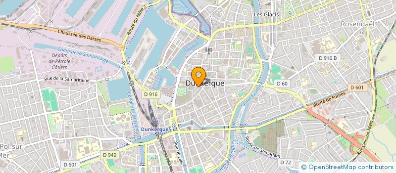 localisation de l'entreprise EURL THIEBAUT à DUNKERQUE