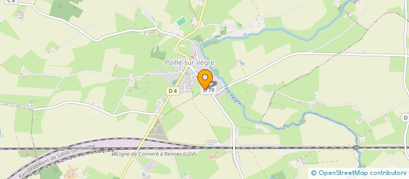 localisation de l'entreprise EURL THIERRY LEBLANC  AVESSE