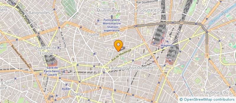 localisation de l'entreprise EURL THOMAS BERTRAND  PARIS