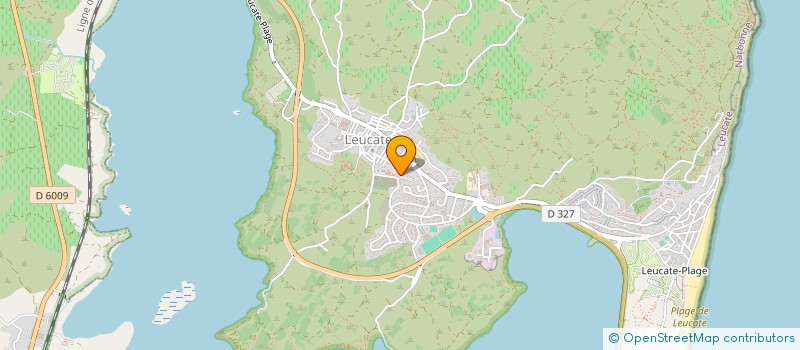 localisation de l'entreprise EURL THOMAS POIROT  LEUCATE