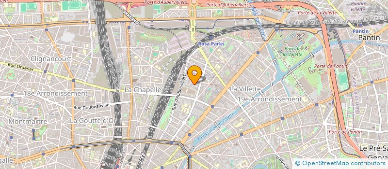 localisation de l'entreprise EURL THOMAS RAILLARD  PARIS