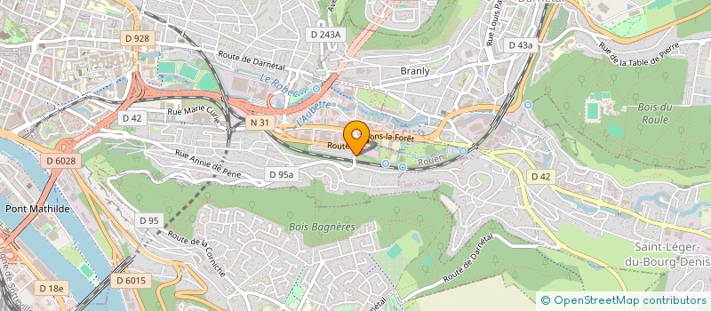 localisation de l'entreprise EURL TIP TOP MACONNERIE  ROUEN