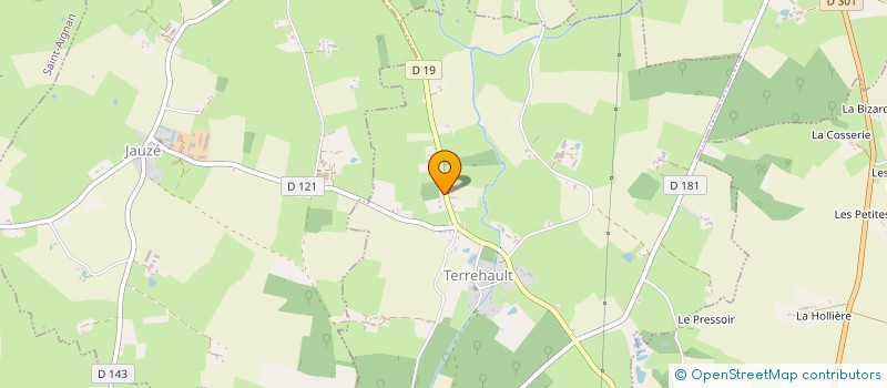 localisation de l'entreprise EURL TISON MICKAEL  SAINT-AIGNAN