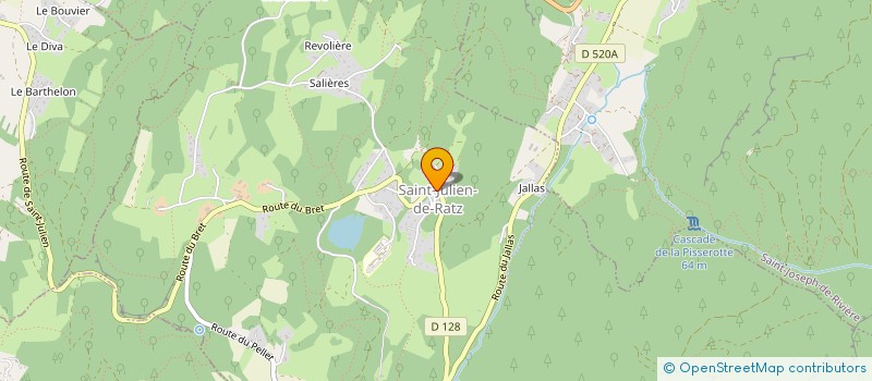 localisation de l'entreprise EURL TOM  SAINT-JOSEPH-DE-RIVIERE