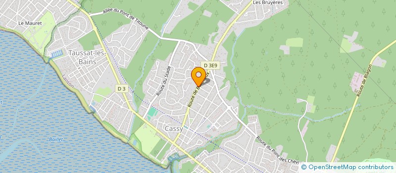 localisation de l'entreprise EURL TOMAS LUKACS  LANTON