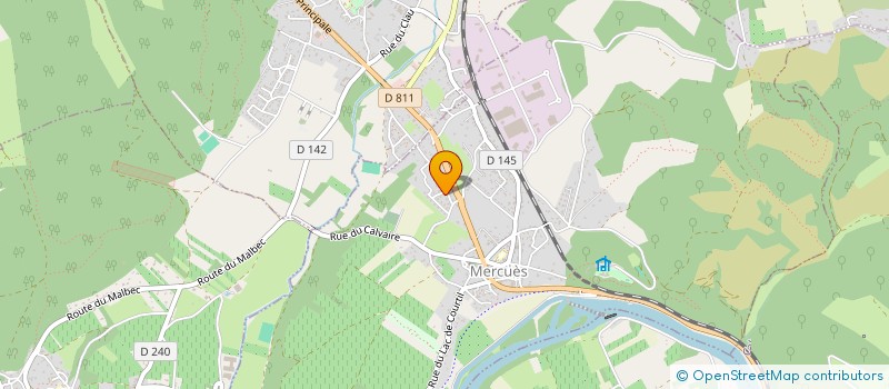 localisation de l'entreprise EURL TOME TRINDADE SERGIO  MERCUES