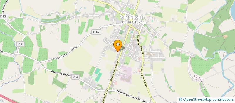 localisation de l'entreprise EURL TONY ELAGAGE  SAINT-NICOLAS-DE-LA-GRAVE