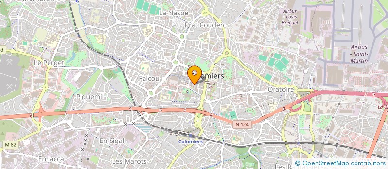 localisation de l'entreprise EURL TOPIC à COLOMIERS