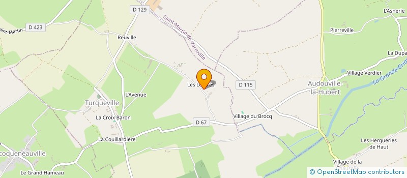 localisation de l'entreprise EURL TOPO NORMANDIE à TURQUEVILLE