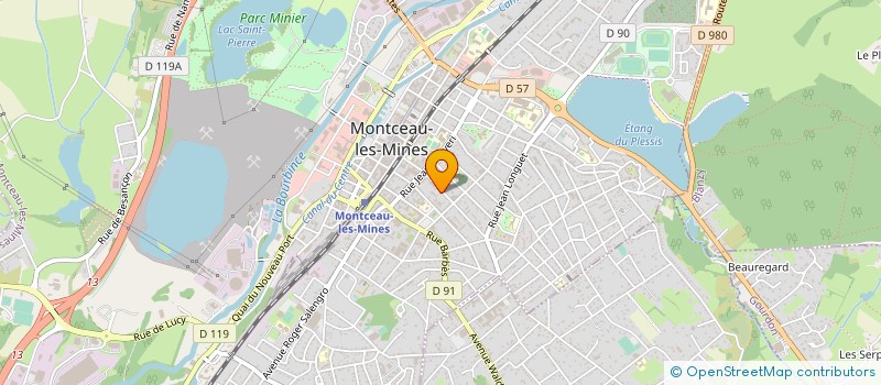 localisation de l'entreprise EURL TOTA à MONTCEAU-LES-MINES