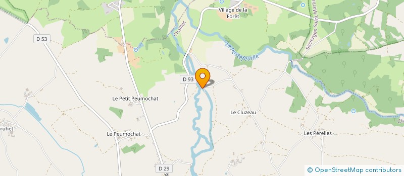 localisation de l'entreprise EURL TOU'CLUB à CHAILLAC
