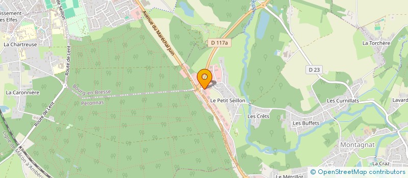 localisation de l'entreprise EURL TOUIKER MONCEF à MONTAGNAT