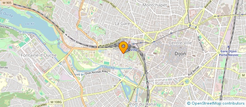 localisation de l'entreprise EURL TOURLOUSSE JOCHEN LUDOVICUS  DIJON