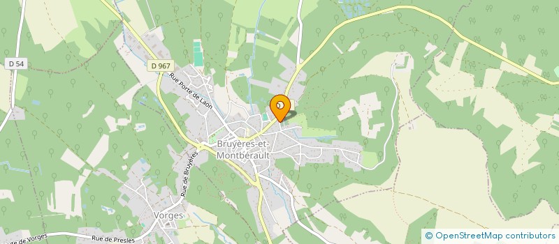 localisation de l'entreprise EURL TRADAAM à BRUYERES-ET-MONTBERAULT
