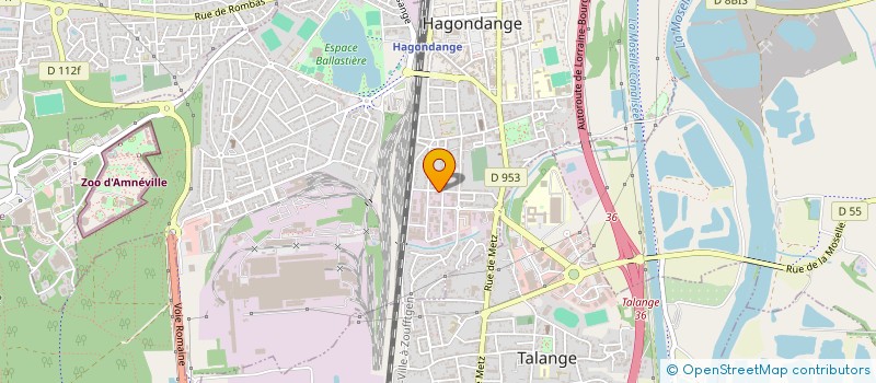 localisation de l'entreprise EURL TRADISCOUNT à HAGONDANGE