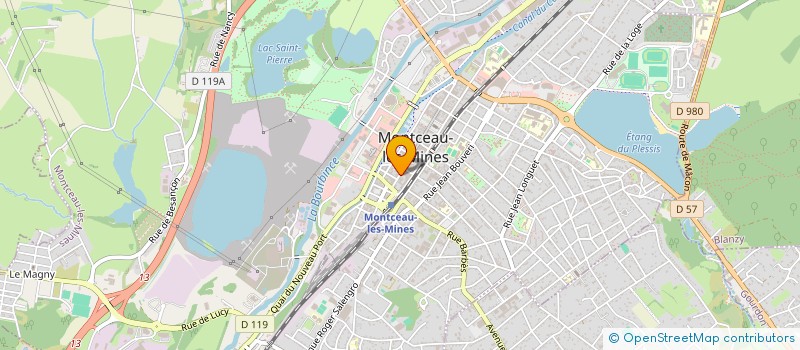 localisation de l'entreprise EURL TRAMOY à MONTCEAU-LES-MINES