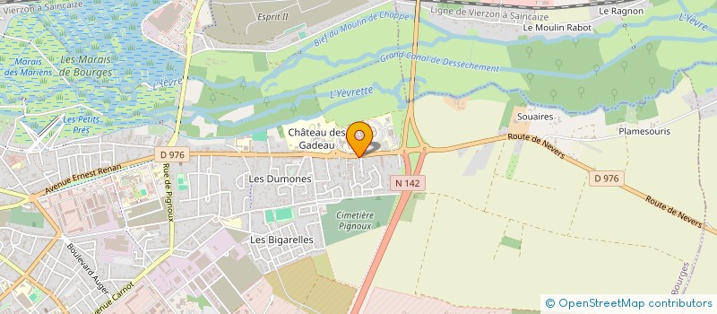 localisation de l'entreprise EURL TRANS'EVENE PRESTIGE à BOURGES