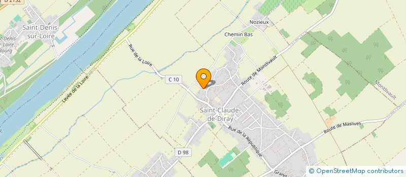 localisation de l'entreprise EURL TRANSPORT STEPHANE MORAND à SAINT-CLAUDE-DE-DIRAY