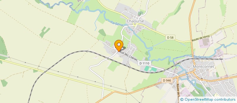 localisation de l'entreprise EURL TRANSPORTS DE BRUYN à CHAOURSE