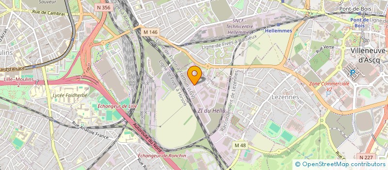 localisation de l'entreprise EURL TRANSPORTS DEFOSSEZ à LEZENNES