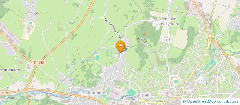 localisation de l'entreprise EURL TRANSPORTS EXPRESS MONTEDURO  MONTMOROT