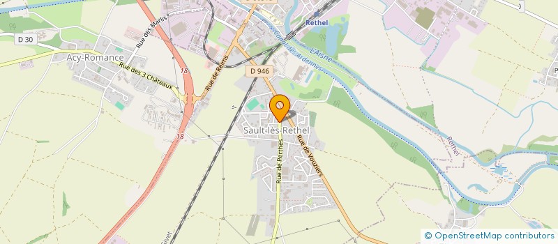 localisation de l'entreprise EURL TRANSPORTS GONZALEZ  SAULT-LES-RETHEL