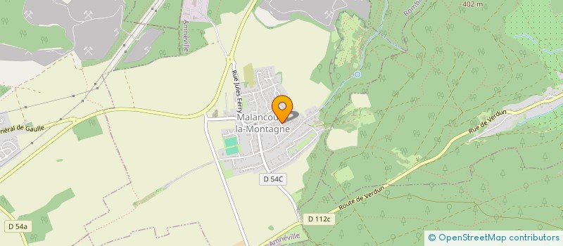 localisation de l'entreprise EURL TRANSPORTS HODGI  AMNEVILLE