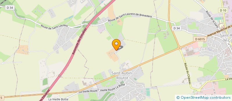 localisation de l'entreprise EURL TRANSPORTS MAUGY à SAINT-AUBIN-ROUTOT