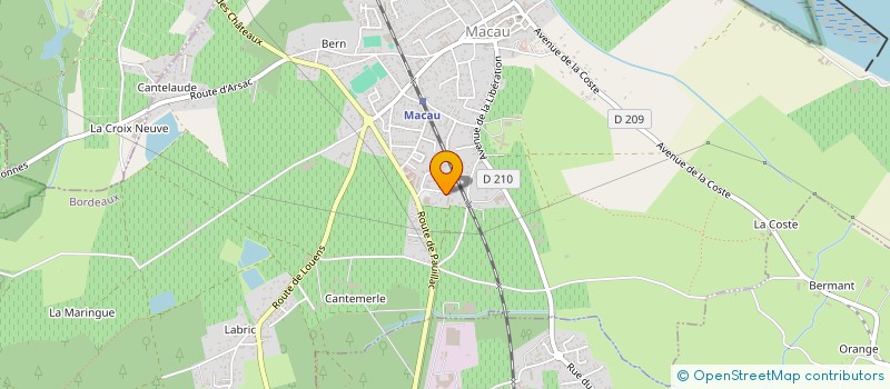 localisation de l'entreprise EURL TRANSUD  MACAU