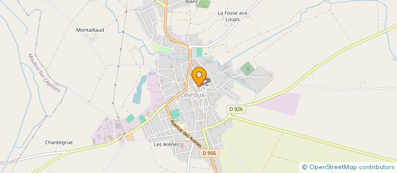 localisation de l'entreprise EURL TREFAULT à LEVROUX