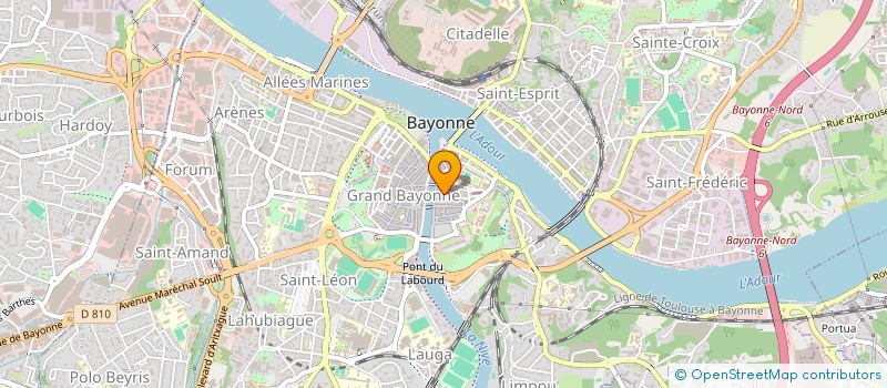 localisation de l'entreprise EURL TRICHEREAU à BAYONNE