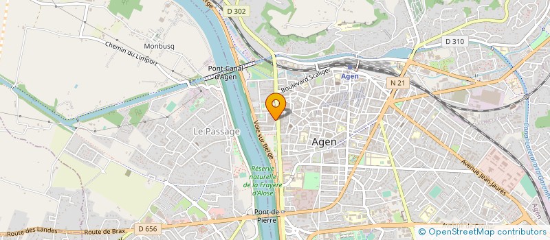 localisation de l'entreprise EURL TROC JASMIN à AGEN